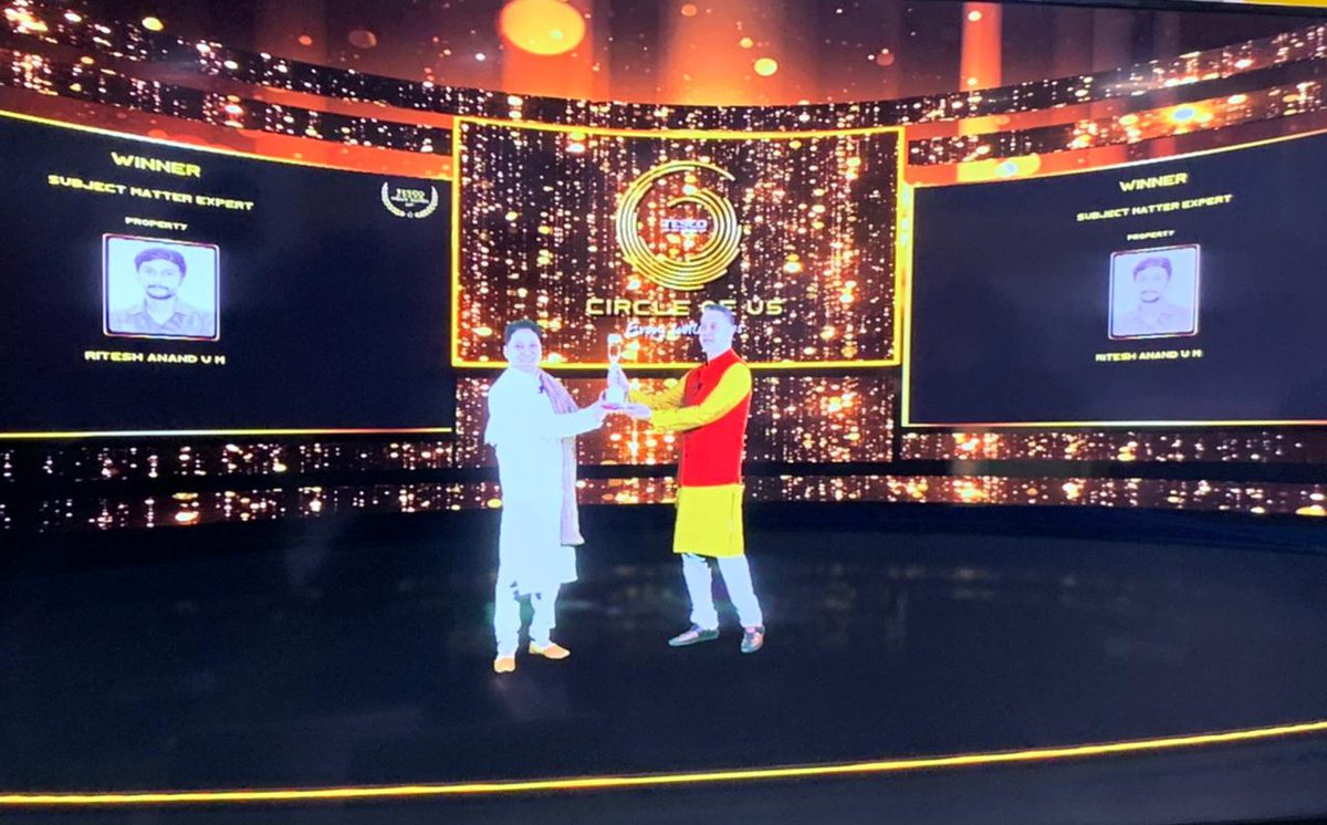 Tesco_Bengaluru's tweet photo. Annual Day comes to an end with a bang! We had the CEO awards, employee performances, &amp; an exhilarating performance by none other than Usha Uthup. 
Feels great to live these beautiful moments with our Tesco family!

#Circleofus #WeAreTesco #Annualday2021 #TescoBengaluru https://t.co/at4XyTsXcI