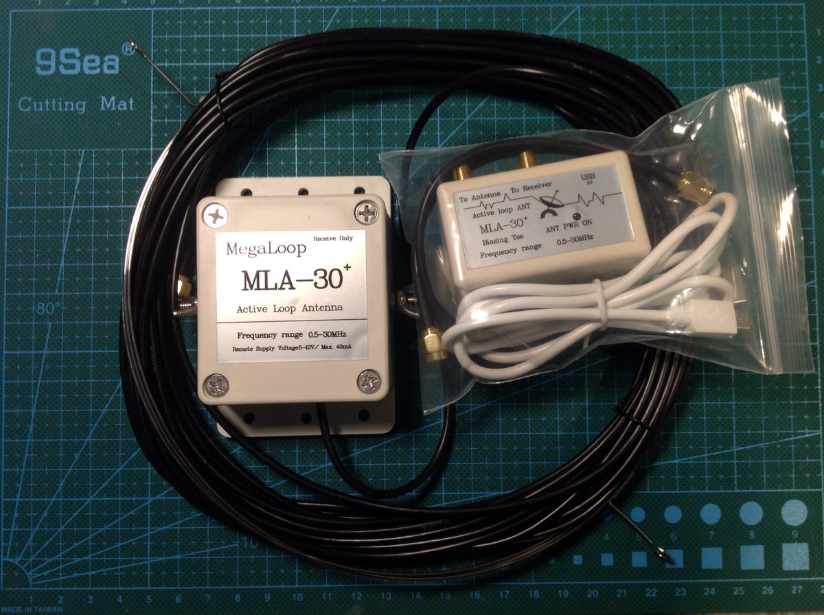 S59MZ's tweet image. Look what I&apos;ve found in my mailbox! Cant wait to test it.. 😃
#MLA30 #SWL #hamradio