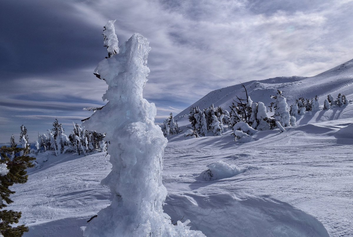 Photographic artwork for sale at Fine Art America. fineartamerica.com/featured/bear-… #mtbachelor #winter #landscape #snow