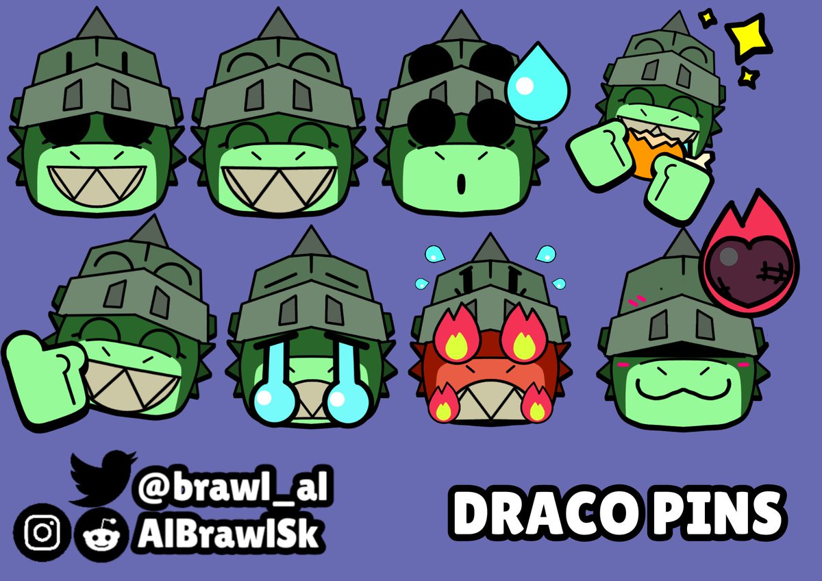 Al Brawl Sk On Twitter 3 3 Brawlers Medievais Draco - ideia de brawlers para o brawl stars