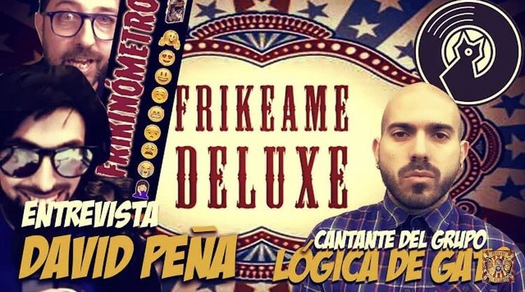 Lo hemos pasado súper bien charlando con los locos de <a href="/FrikeameD/">⭐️Frikeame Deluxe ⭐️</a> en la entrevista que realizan a <a href="/david_delapena/">David de la Peña</a> !! Pasaros por su canal para descubrir un montón de historias más sobre juegos, libros, cine, música..!!
🤓💡🎙🎬
#logicadegato #frikeamedeluxe