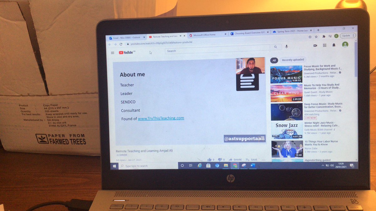 Oh_Gibbsy's tweet photo. Not many people could make training engaging enough for me to watch it on a Friday afternoon. Thanks @ASTsupportAAli 👏 @TimEnnion #teachingandlearning #remotelearning #teachingandlearningismycraft https://t.co/C5HMDs4kT4