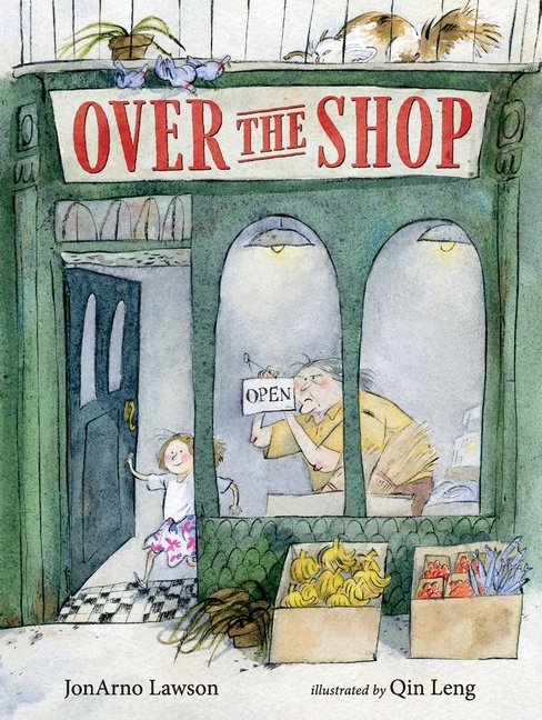 'A poignant presentation showing that single acts of kindness can change not only our world, but the lives of those around us.' - @loveofxena

Check out Margie's full post about the wordless PB, OVER THE SHOP by #JonArnoLawson & @qinleng  librariansquest.blogspot.com/2021/01/a-fres… @CandlewickClass