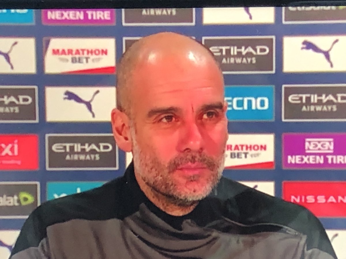 Pep: Sergio isn’t back with the squad yet neither is Ake. We have the same squad as the last few days. I don’t want to talk about Eric Garcia, he’s our player and a top guy #ManCity https://t.co/GIw5FZ7jWP