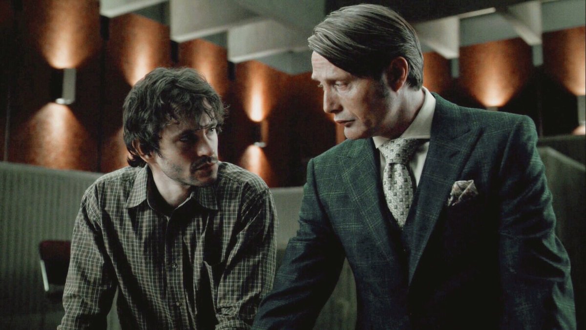 And what Hannibal the slut Lecter did? He drove an hour to find Will, he's so cute!