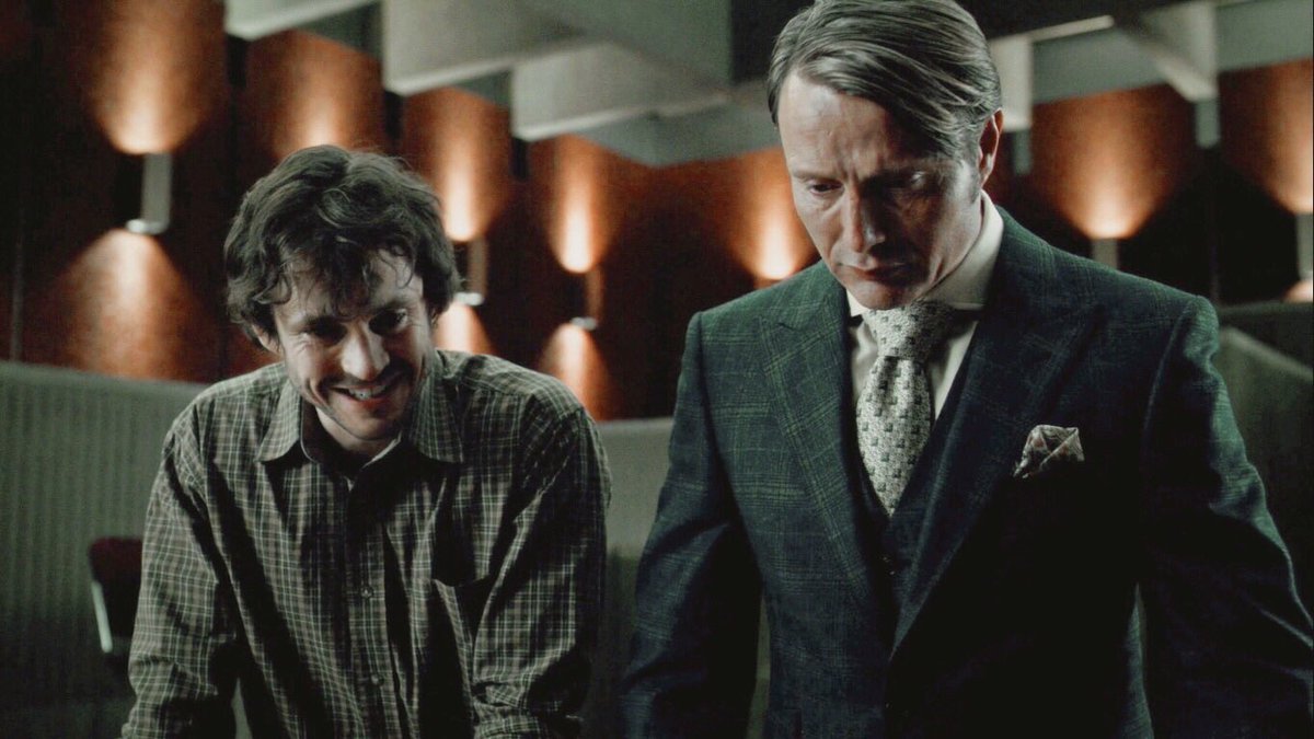 And what Hannibal the slut Lecter did? He drove an hour to find Will, he's so cute!