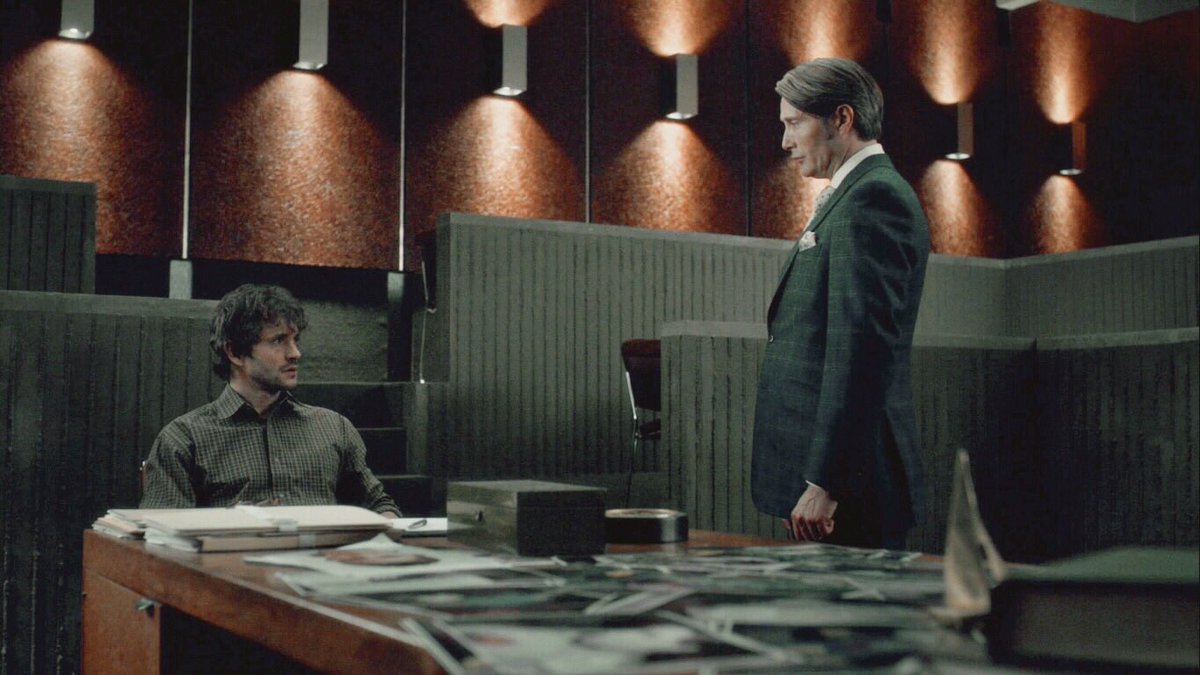 And what Hannibal the slut Lecter did? He drove an hour to find Will, he's so cute!