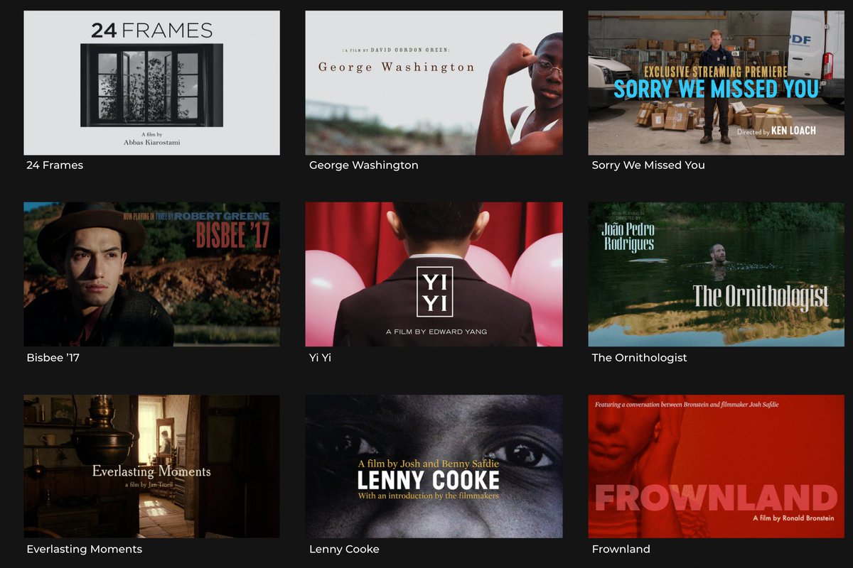 Criterion Channel tweet media