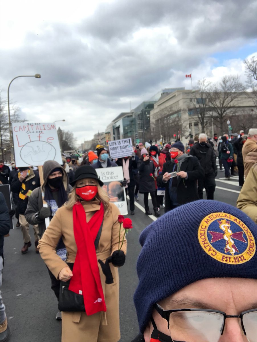 catholicmed's tweet image. We are proud to be on the ground in DC for this years March for Life! Most of the March is virtual this year. #marchforlife