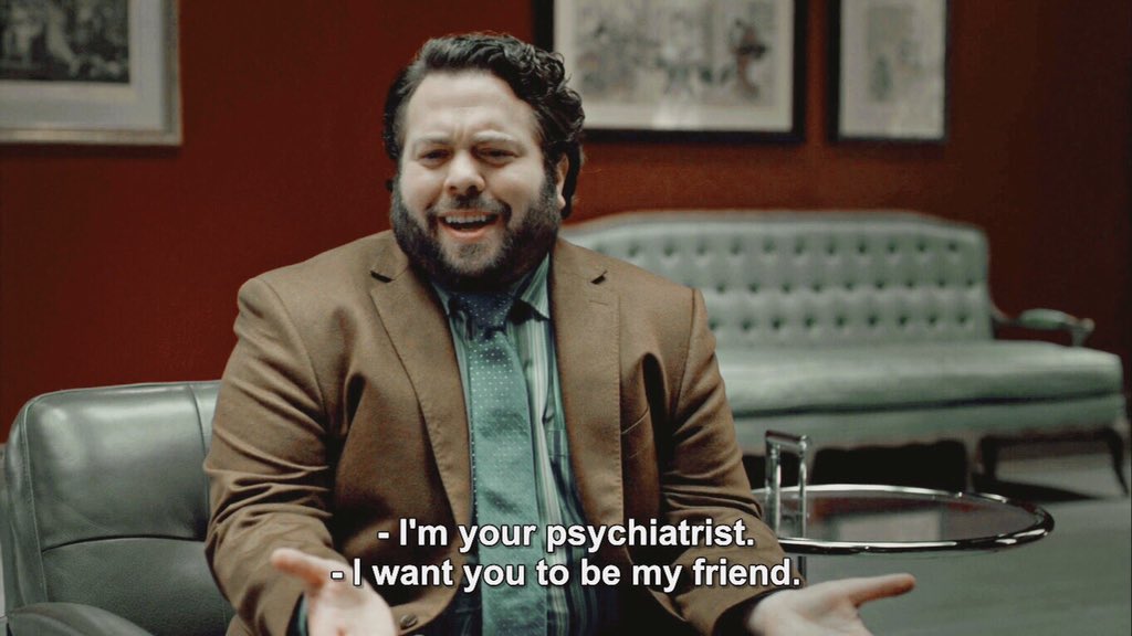 He told his patient they can't be friends with each other and he's rude and annoying!