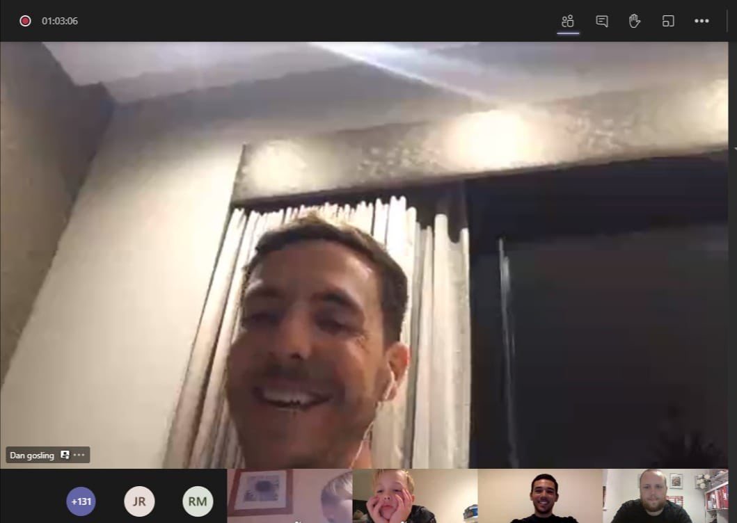 Massive thank you to former @only1argyle Academy graduate, Dan Gosling sharing his football journey to 137 Academy Players &amp; staff yesterday evening.