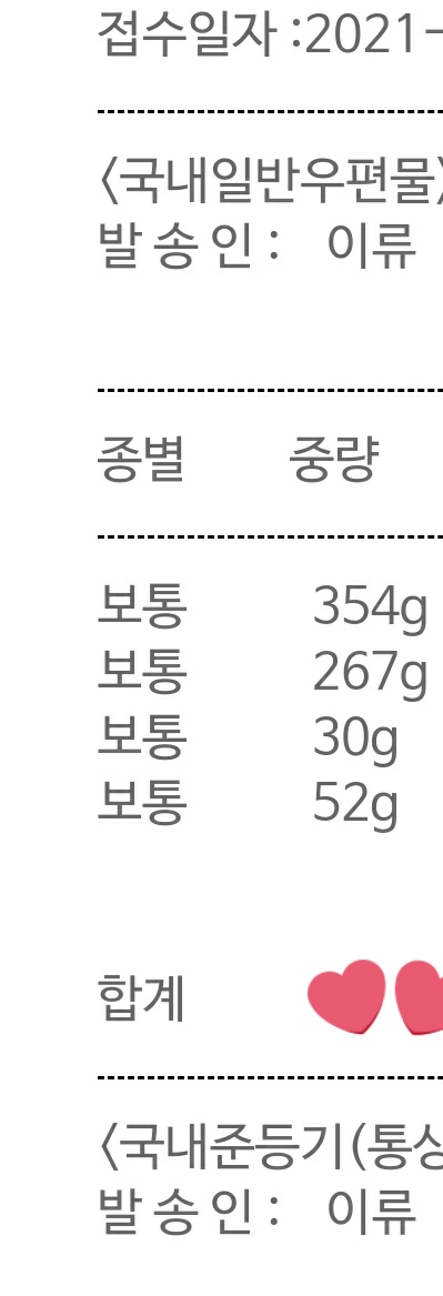 어제 우편물 모두 발송되었어요.
준등기도 모두 발송되었으니 준등기 번호가 궁금하신 분들은 본인 성함으로 연락주셔야 확인이 가능합니다.
(그냥 오셔서 알려달라고 하면 저도 누군지 몰라서 알려드리기 힘들어요. 꼭! 부탁드리겠습니다ㅜㅡㅜ)