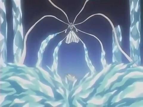 Il n’a pas eu grand mal à vaincre Luppi qui que l’on le veuille ou non étais L’espadas N6 et donc par conséquent étais plus fort que plusieurs Espadas et Toshiro n’a eu aucun réel problème pour gagner ce combat !