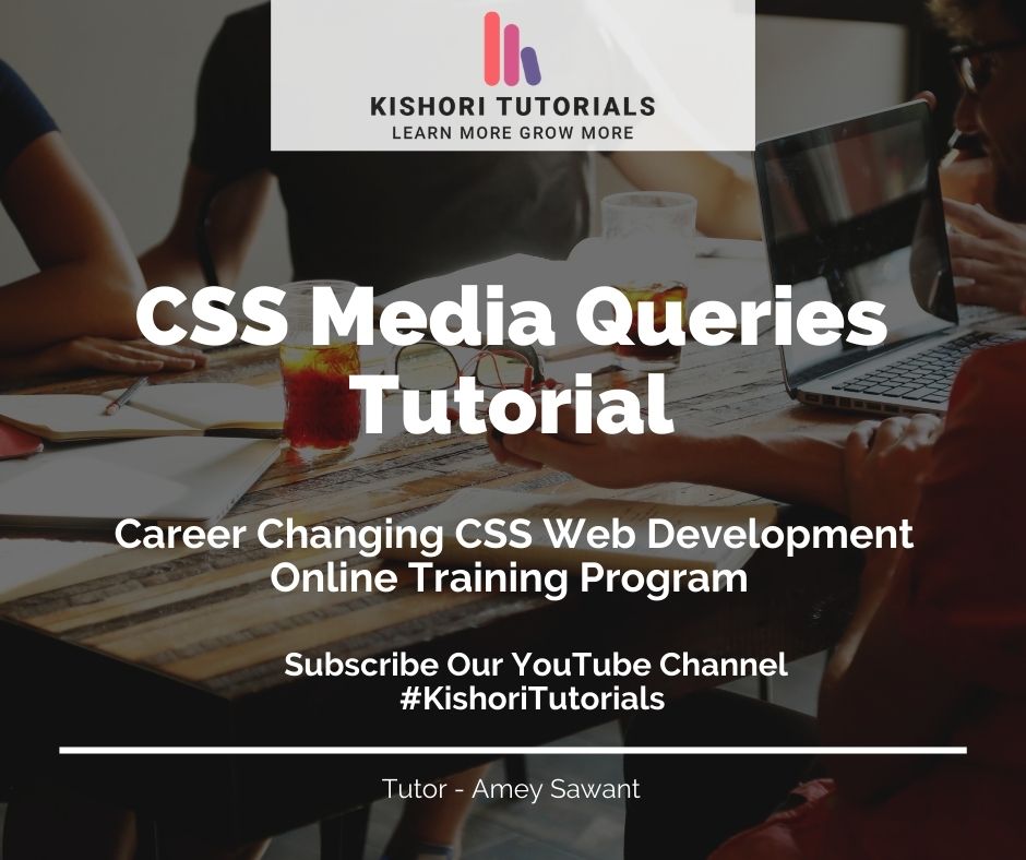 kishoritutorial's tweet image. Career Changing CSS Web Development Online Training Program With Kishori Tutorial-Learn More Grow More
CSS Media Queries Tutorial
youtube.com/playlist?list=…
#WebDevelopmentCareer #BestCareerGrowingWebDevlopmentCourse
#OnlineTrainingWebDesignDevelopmentCourse
#ResponsiveOnlineGrid