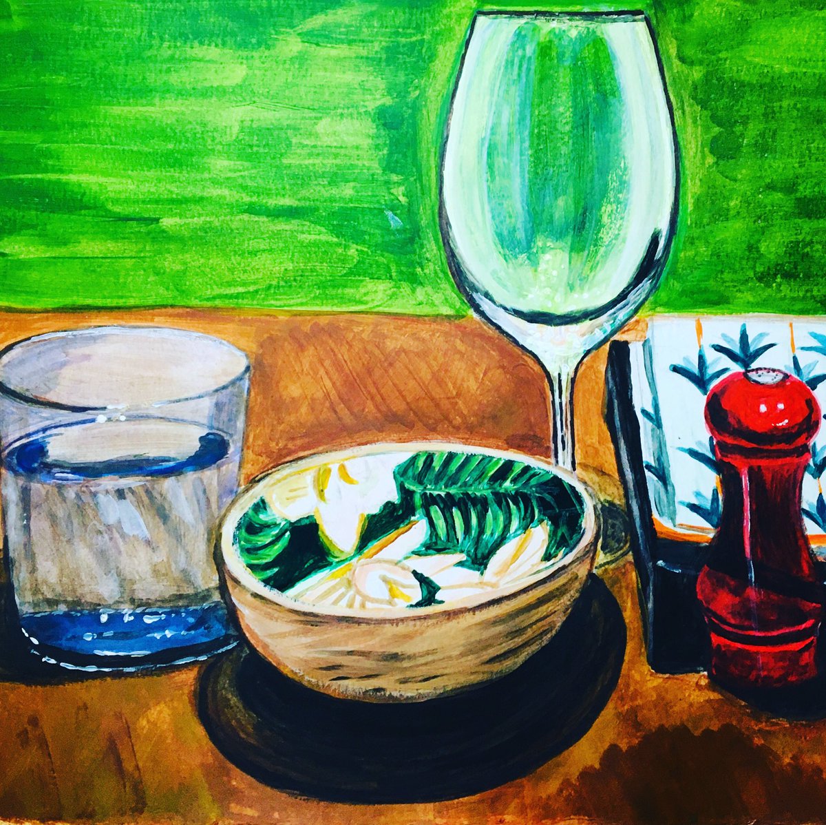 NatArt_475's tweet photo. Happy Friday to all🙂 I have some unique designs based on artworks I have made, please check out my little shop https://t.co/H9TyF4wIMA. #uniquedesigns #artwork #handmade #abstract #custom #painting #artprint #originalart #artist #acrylics #colours #kitchenshelf #wineglass https://t.co/V6Zq2uxEXT