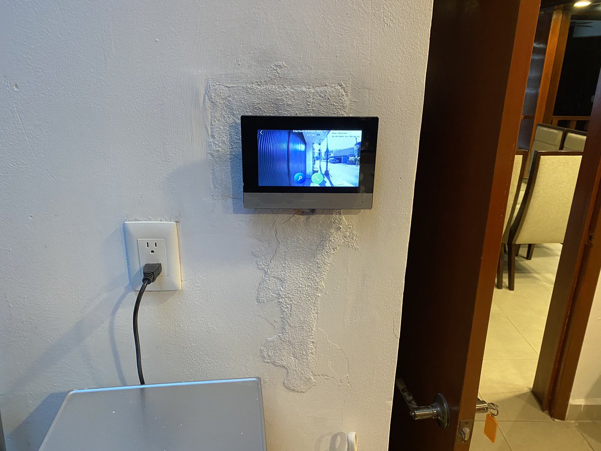 PERCOM13's tweet image. Videoportero Hikvision ventas@percommx.com