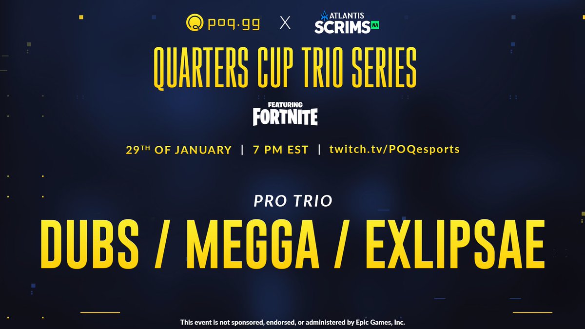 ATLScrims_NA's tweet photo. Some of our favorites to watch @Dubsfn @Megga and @Eclipsae  are back as well! See them LIVE at: https://t.co/uCsv4FPlfs at 7pm EST tonight! https://t.co/i7xEvkrZUO