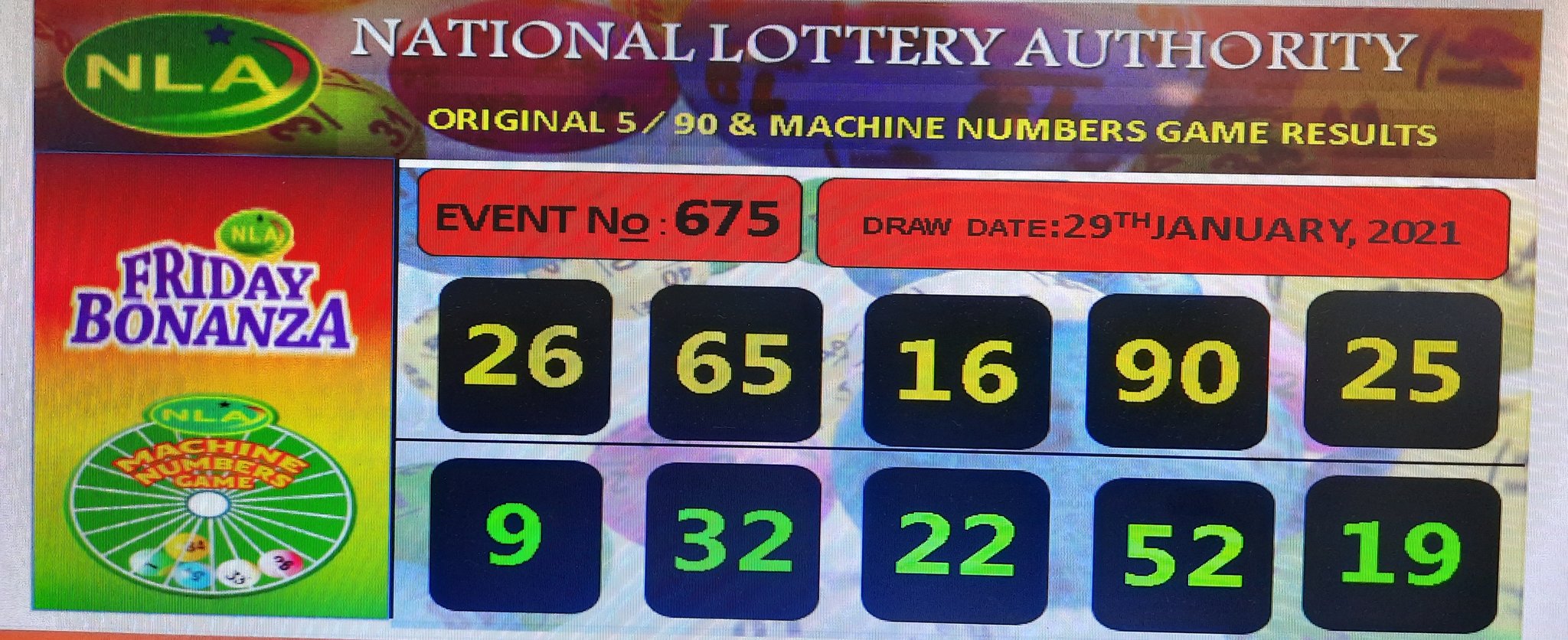 Winners of lotto online today