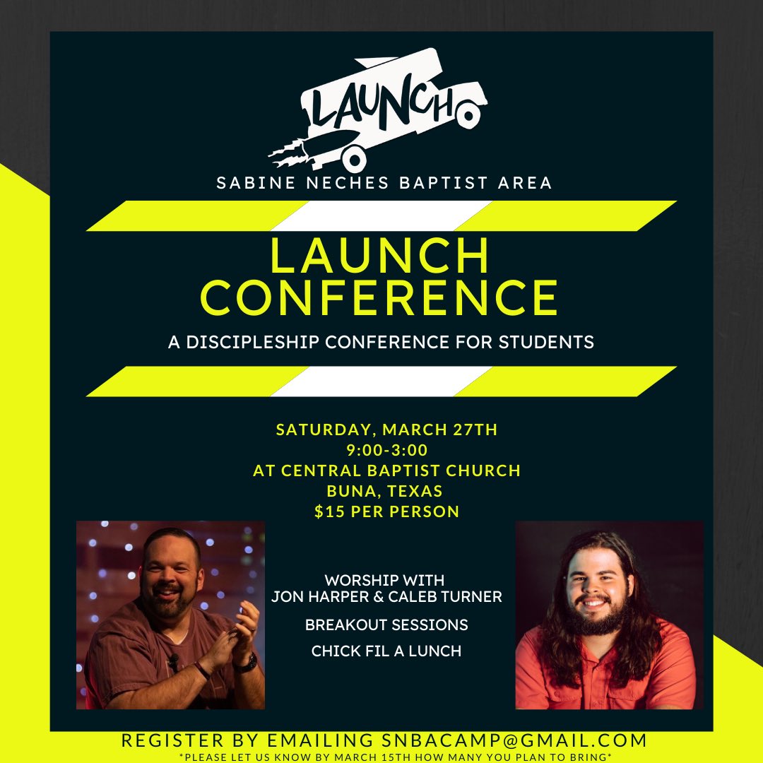 LaunchSnba's tweet image. We’re excited about Launch Conference in March! We can’t wait to see you guys!!🙌🏼🚀