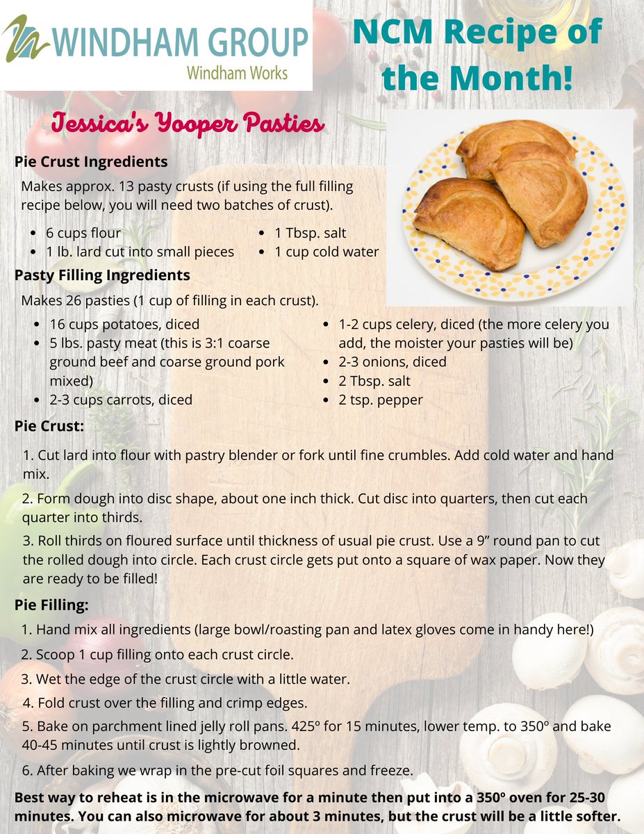 WindhamWorks's tweet photo. We have a truly unique team of #NurseCaseManagers who are experts at #returntowork, but also have a great spark of #innovation in their personal lives. One thing that keeps us fresh is a #worklifebalance that involves #cooking and #baking. #windhamworks #nursinglife #recipe https://t.co/0wpM1CJwaV