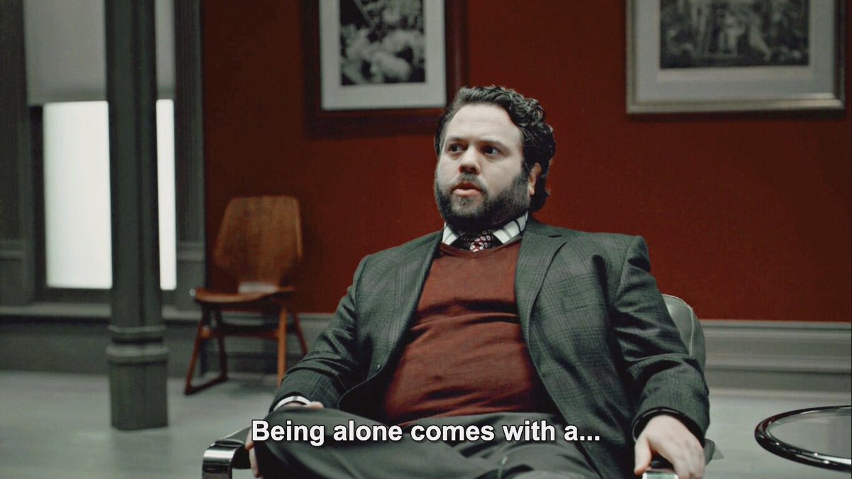 Then Franklin told him that being alone comes with a dull ache and he suddenly felt pain in his heart when Will didn't show up for his appointment!