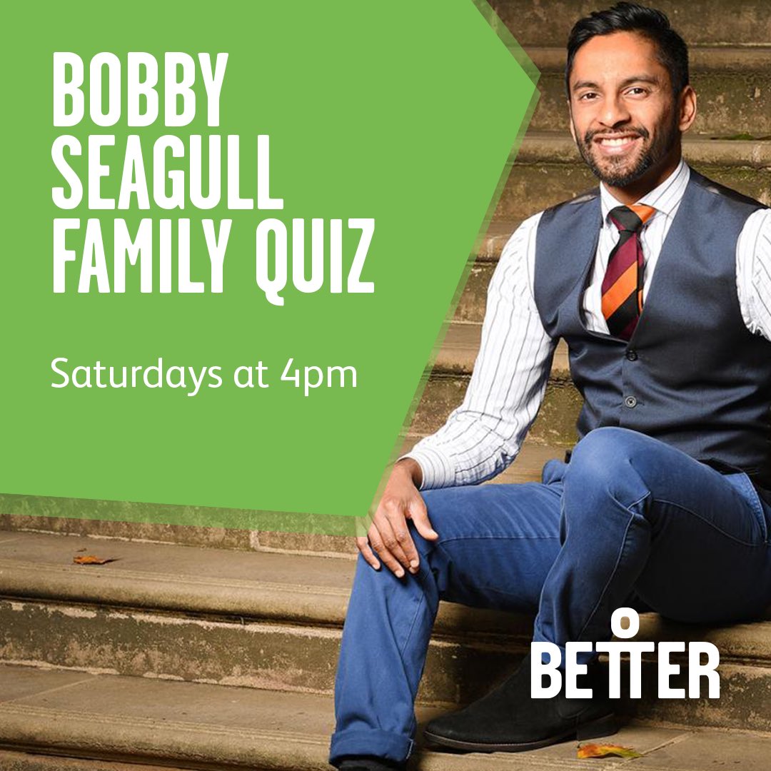 GreenwichLibs's tweet image. Remember the #BetterAtHome programme suits the whole family! 🎥 Join us at 11am tomorrow with the incredible @paperdragon59 &amp;amp; a 3rd fantastic family quiz session with @Bobby_Seagull! 📚➕➖➗✖️ #LoveLibraries #LibrariesFromHome @Better_UK @Royal_Greenwich #lockdownlearning