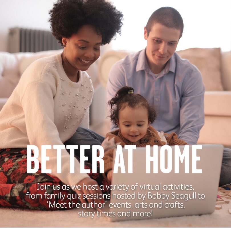 GreenwichLibs's tweet image. Remember the #BetterAtHome programme suits the whole family! 🎥 Join us at 11am tomorrow with the incredible @paperdragon59 &amp;amp; a 3rd fantastic family quiz session with @Bobby_Seagull! 📚➕➖➗✖️ #LoveLibraries #LibrariesFromHome @Better_UK @Royal_Greenwich #lockdownlearning