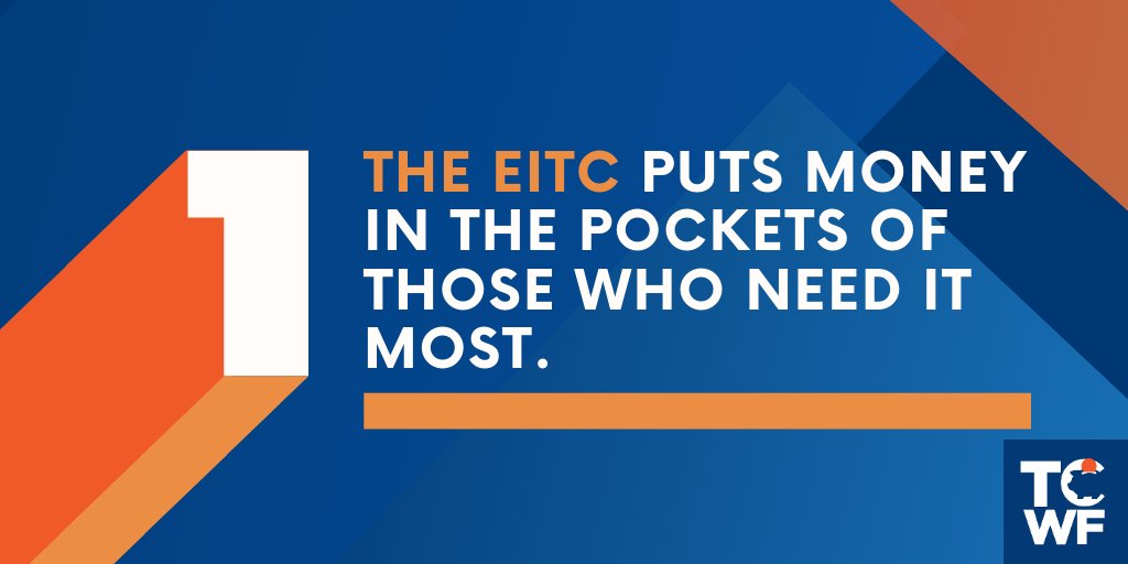  The  #EITC helps about 25 million Americans keep more of what they’ve earned. During  #COVID19, the EITC has been a critical component of relief packages because it gives low-income Americans the help they need.