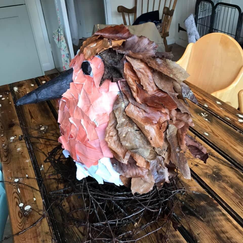 Today our children were inspired to create some fantastic art in an almost screen free day inspired by some Birdwatching. Well done to Connor &amp; Erin for the fabulous Robby the Robin.