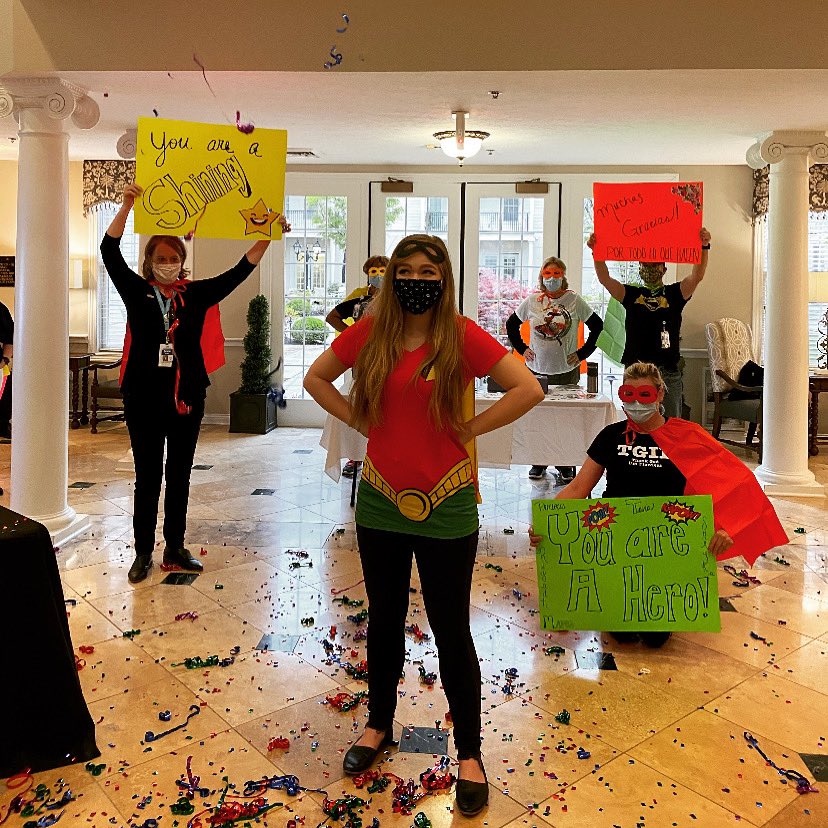 SSibbach's tweet image. Now hiring superheroes! Come join The Stratford! Stratford-living.com/careers #healthcareworkers #CNA #RN #LPN #Caregiver