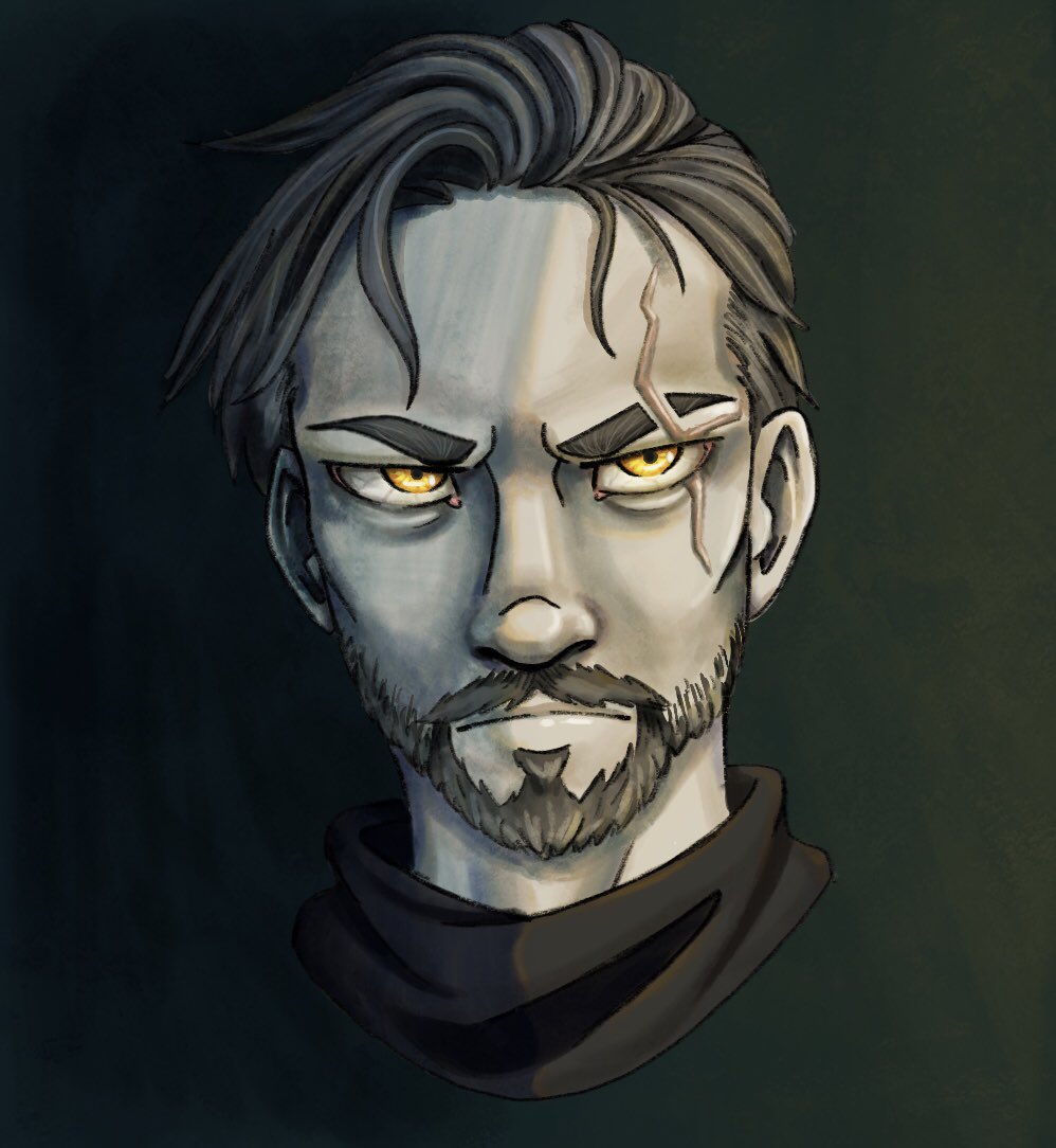 SkidSpace's tweet photo. Whats that song that says Ocean Eyes but change it to Sith Eyes cuz like... #digitalart #procreate #sitheyes https://t.co/UufNb7PcnC