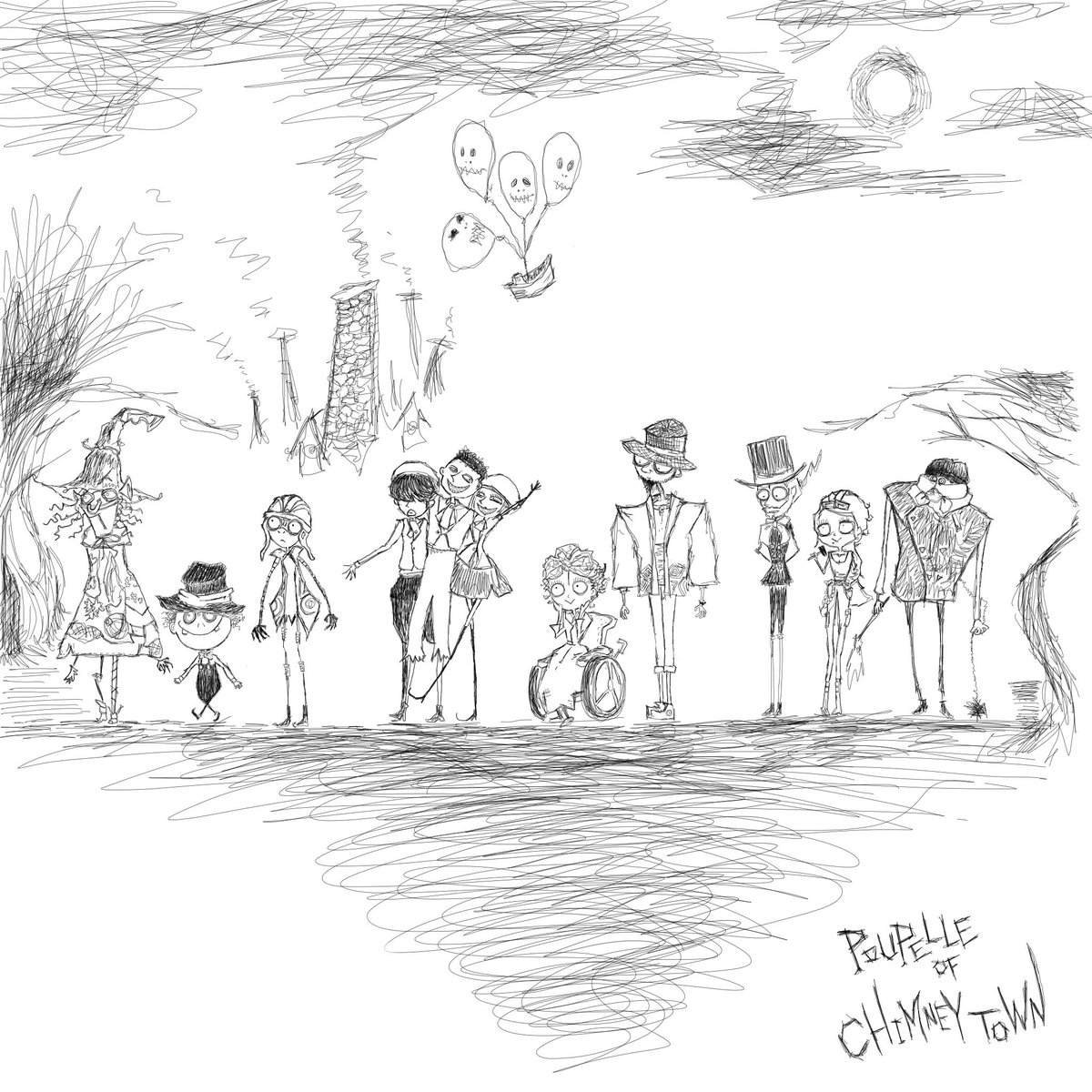 ティムバートン風