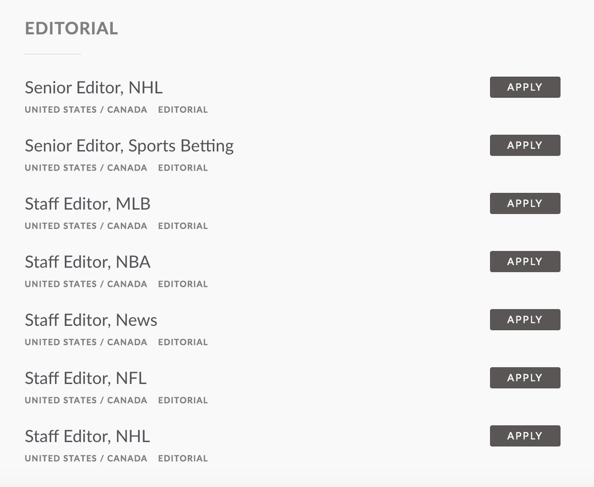 Oh, you like editing? Name seven of their best jobs.Come join us at  @TheAthletic!