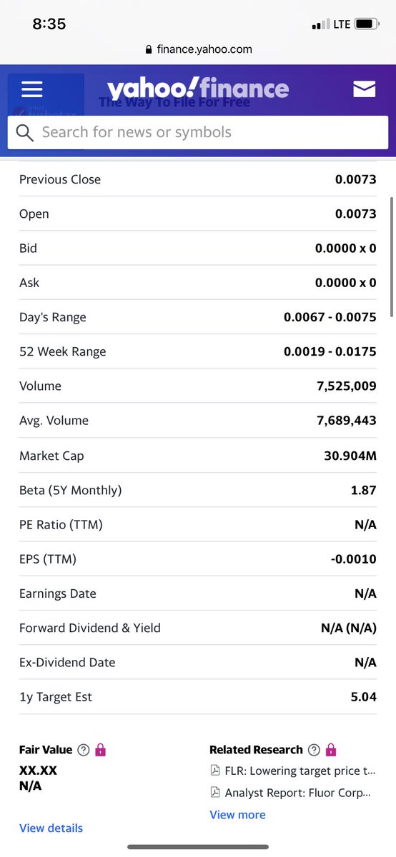 TradesMad's tweet photo. $TTCM $5 Price Target on Yahoo Finance #monstergains #nextgen #AugmentedReality https://t.co/l3PsBSWdXS