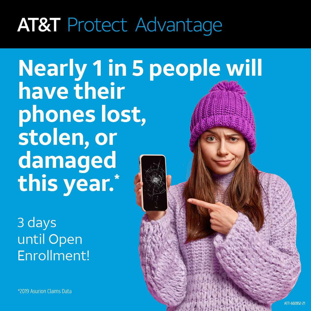 Don’t worry - AT&amp;T has you covered.  3 DAYS!