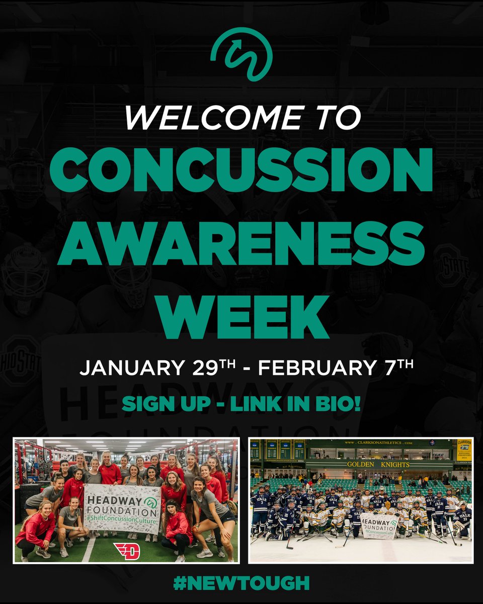 HeadwayFDN's tweet photo. 2021 Concussion Awareness Week is HERE! https://t.co/zQP8rLtnLs