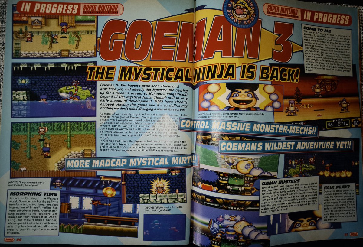 7Ten's tweet photo. Completely forgot the official Nintendo mag really did cover imports. Wonder what Nintendo made of that? Rushing pics as the guy is coming over to pick these up any minute now 😂 #NintendoMagazineSystem #NMS https://t.co/nJPqS2wFAP