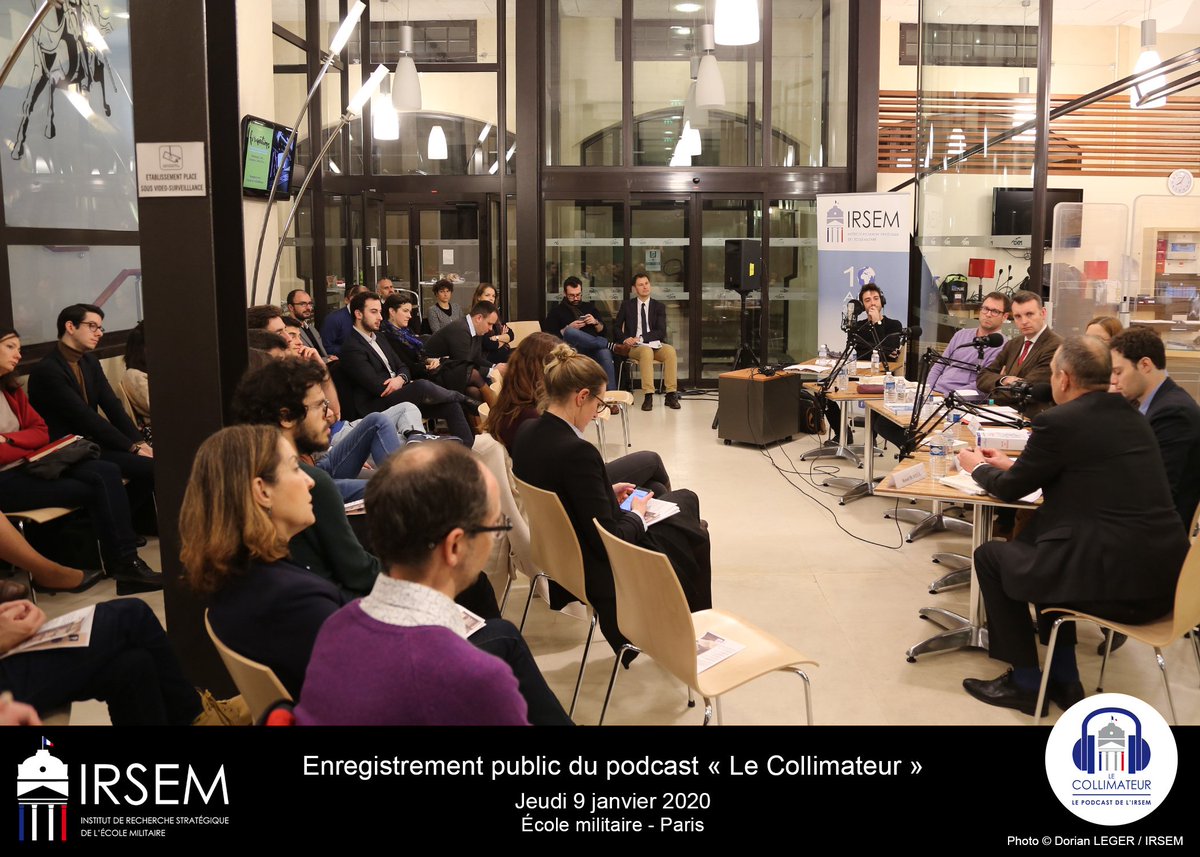 Le Collimateur sait aussi sortir de son studio. Nous avons procédé à des enregistrements publics à la belle époque où c’était encore possible (CDEM, La Fabrique Défense) ;