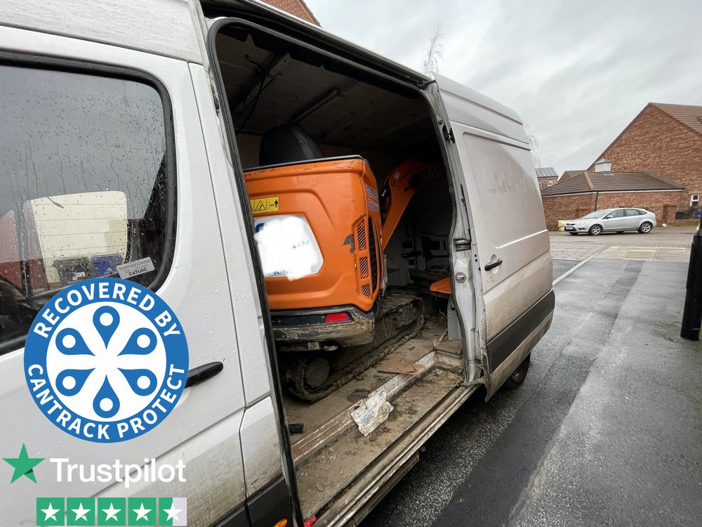 Stolen overnight in West Yorks tracked by our IU to a stolen van parked in Doncaster, homing beacon makes the difference, big thanks <a href="/syptweet/">South Yorkshire Police</a>  customer very happy, find out more at cantrack.com 
#protectwhatsimportant”