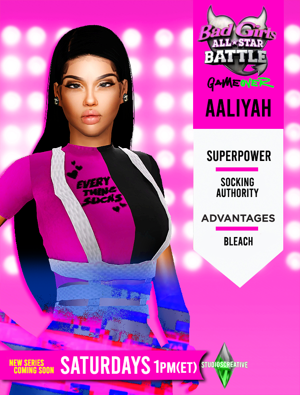 FavProducer's tweet photo. Contest #10 Aaliyah from #BGC3NewYork ! #BGASB1 #LiveYourCreativity 🎨👑#BGASBGameOver https://t.co/poQUkI2GqT