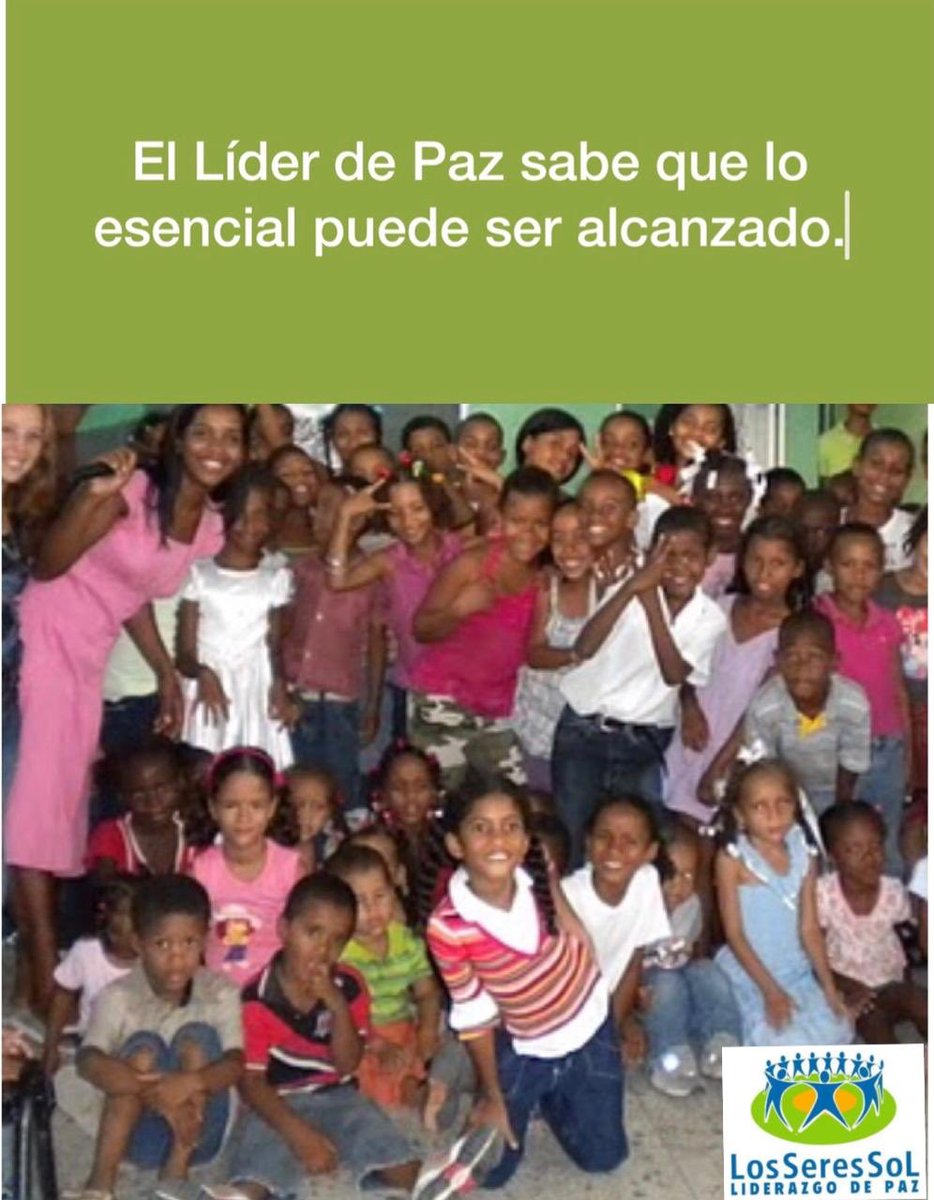 LosSeresSolLP's tweet photo. #liderdepaz #liderazgo @NEspinalBaez @cristinag2013 https://t.co/qXbuwclsQj