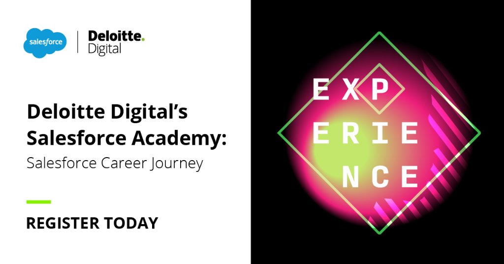 This February, we're hosting our <a href="/Salesforce/">Salesforce</a> virtual learning program designed for you to:
➡️Develop your Salesforce skills
➡️Network with practitioners
➡️Learn what consulting is at Deloitte

Will YOU join us? Register now. #giveaway NoPurNec18+

deloi.tt/3t5PNVy