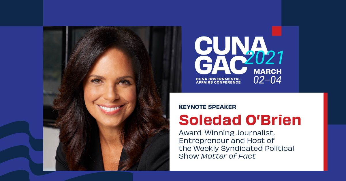 PSCU is proud to sponsor "Matter of Fact: A Conversation with <a href="/soledadobrien/">Soledad O'Brien</a>" at this year's <a href="/CUNA/">CUNA</a> Governmental Affairs Conference! bit.ly/35XHWiZ #CreditUnions #CUNAGAC #keynote