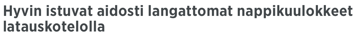 Minkälaiset on epäaidosti langattomat kuulokkeet? Onko langallisen ja langattoman välissä joku kolmas kategoria, josta en ole tietoinen?