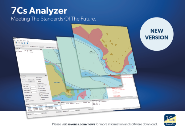 HELLENICSHIP's tweet photo. New Version of 7Cs Analyzer Available Now #softwaredesign #hydrographicservices #simulationsystem #maritimenavigation
https://t.co/KqAGCyGzrK https://t.co/BuVdiNUhsd