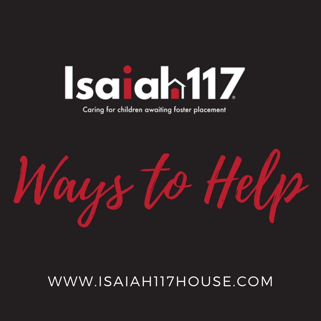 Isaiah117 House needs our help. 1- They are looking for 0.3 to 1 acre within 15 minutes of Western Avenue in Knoxville. 2- They are collecting pre-orders for license plates. Get more info or contact them at isaiah117house.com.