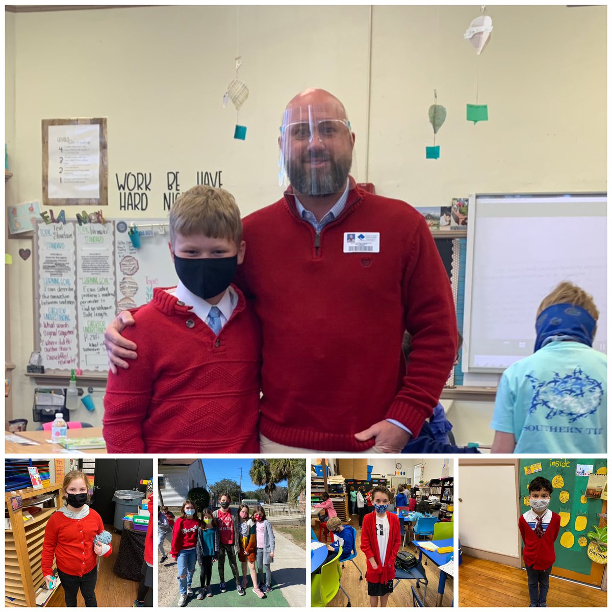 Here are a few pictures from Literacy Week <a href="/8thstreeteagle/">Eighth Street Elem.</a>. Yesterday was Mr. Roger’s Day for our 3rd - 5th grade students and cardigans of all colors were everywhere.