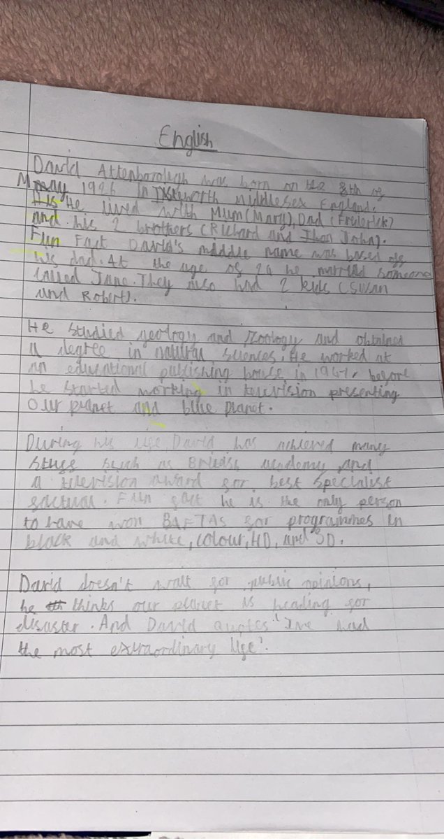 MissRAWilliams's tweet photo. Just some of our fantastic writing... https://t.co/3ARAKpZWL4