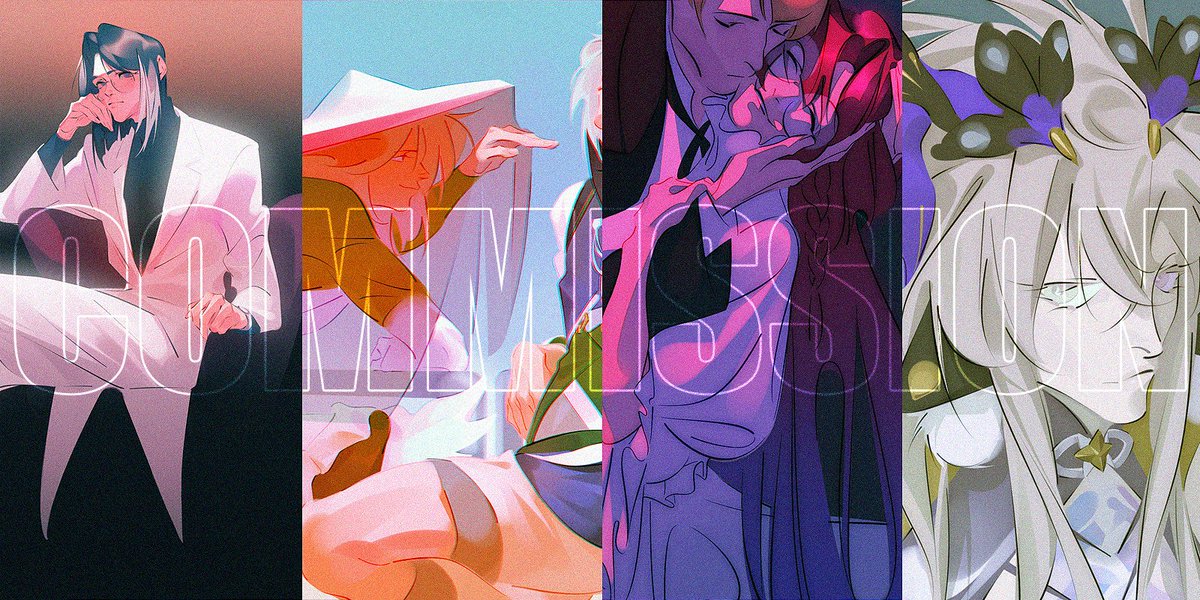 （依頼絵）全部は他人のオリキャラ