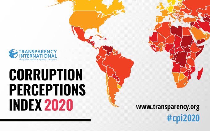 @ADCinUganda participated in yesterday's release of the Corruption Perception Indicator 2020, which saw Uganda scoring 27 & falling to the 142th rank. It was noted that more efforts are needed to enhance the #FightAgainstCorruption allowing @SDG2030 & #NDP III targets to be met.